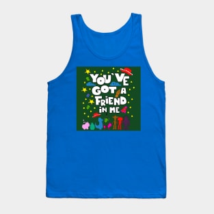 friends and toys, a fun story of love Tank Top